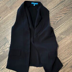 Derek Lam Black Vest, Size Medium